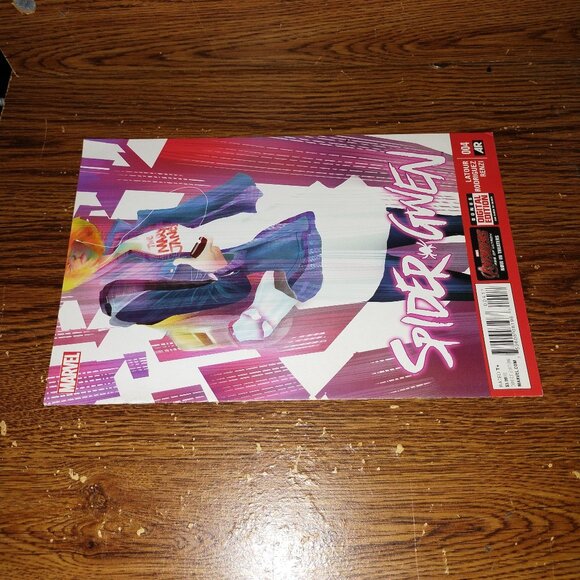 Spider-Gwen #004 Robbi Rodriguez Cover A (Marvel Comics, 2015) - Picture 3 of 3